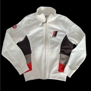 Rare Vintage Audi Quattro Heritage Racing Jacket Kids 5/6 EUC